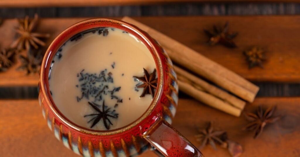 印度奶茶 Masala Chai 香料風味示意圖