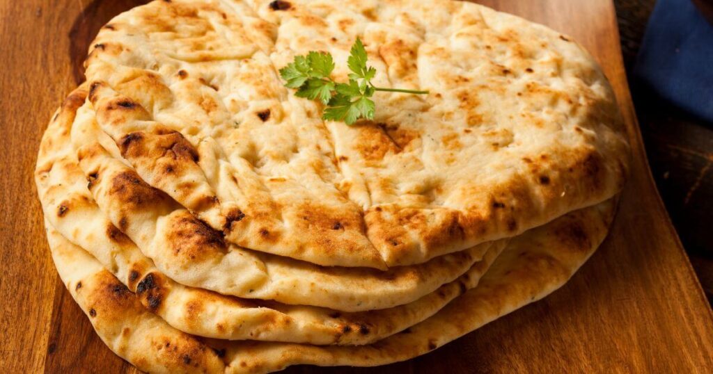 印度烤餅 Naan 示意圖